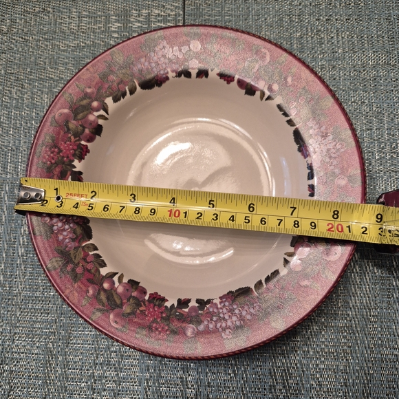 Vintage Elegant Fruity Dinnerware Set with Mugs - Picture 13 of 16